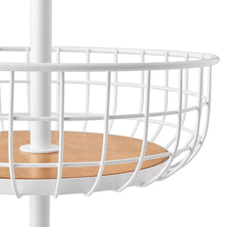 Member's Mark 2-Tier Wire Basket Stand, Assorted Colors