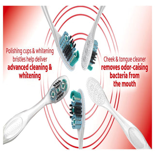 Colgate Optic White 360 Soft Manual Toothbrush, 8 ct.