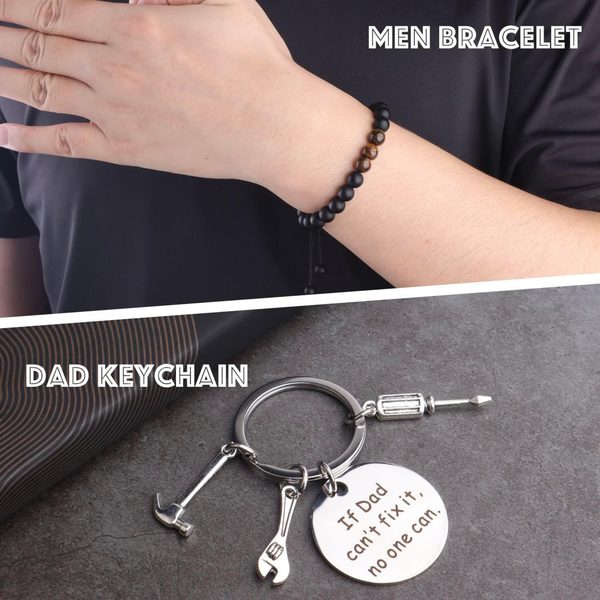 Gifts for Dad 8-Piece Father’s Day Gift Set with Tumbler & Accessories