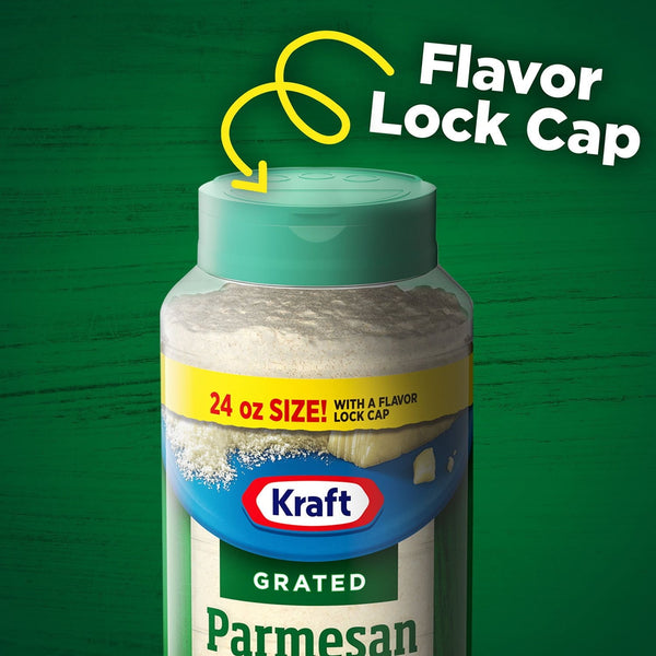 Kraft Grated Parmesan Cheese, 24 oz.