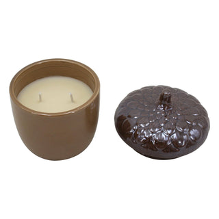 Decorative Ceramic 10 oz. Harvest Candles, 3 pk.