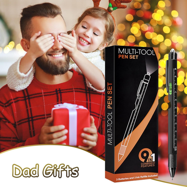 Multitool Pen 9-in-1 Father’s Day Gadget Gift for Dad