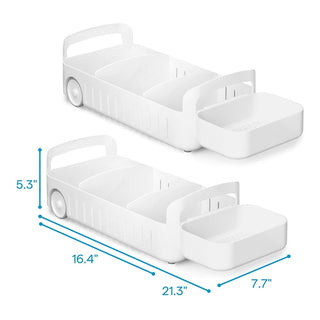 Youcopia RollOut Under Sink Caddy Organizer Set