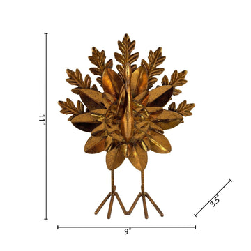 Member's Mark Metal Turkey Décor, Set of 3