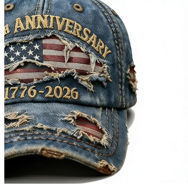 250th Anniversary Hat Patriotic USA Baseball Cap for 2026 Celebrations