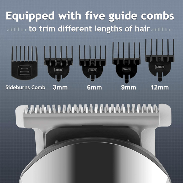Beard Trimmer for Men Waterproof Grooming Kit Father’s Day Gift