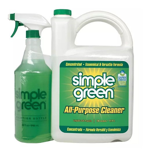 Simple Green All-Purpose Cleaner (140 oz. Refill + 32 oz. Trigger Spray)