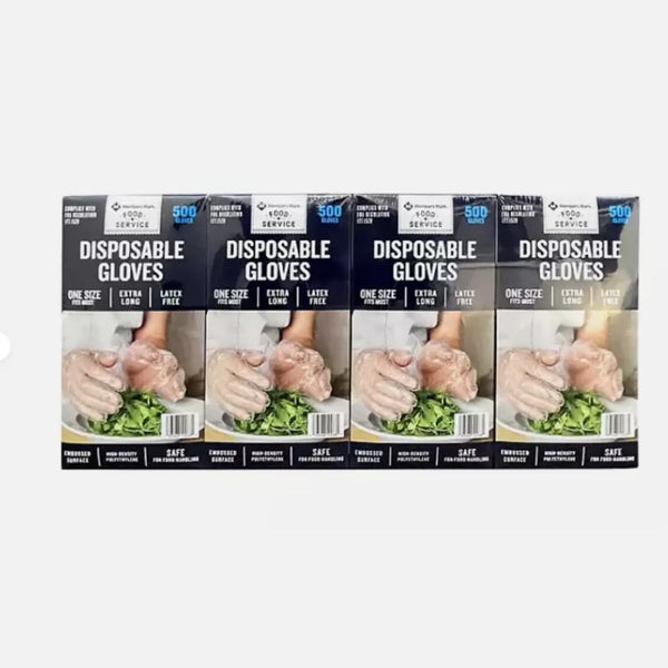 Member's Mark Disposable Food Gloves (500 ct./pk., 4 pk.)