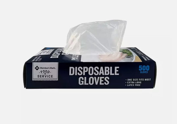 Member's Mark Disposable Food Gloves (500 ct./pk., 4 pk.)