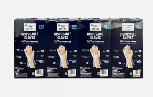 Member's Mark Disposable Food Gloves (500 ct./pk., 4 pk.)