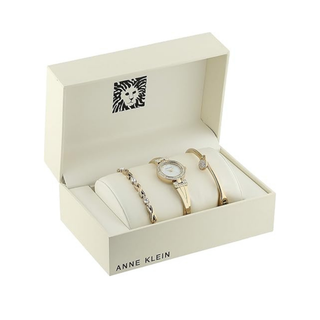 Stylish Watches for Women – Women's Premium Crystal-Accented Bangle Watch and Bracelet Set