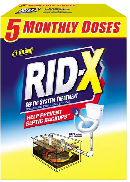 RID-X Septic Tank Treatment Powder, 49 oz.