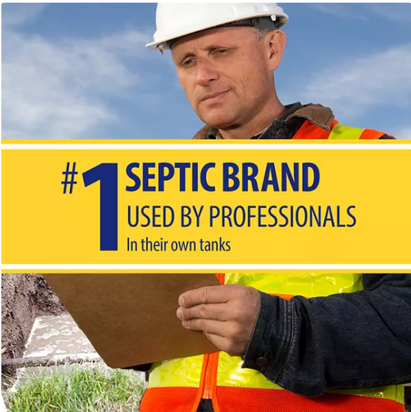 RID-X Septic Tank Treatment Powder, 49 oz.