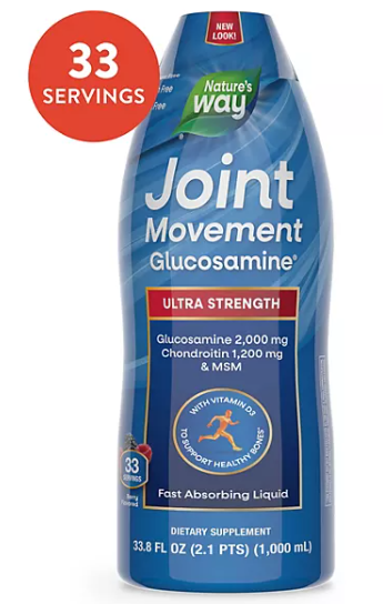 Nature's Way Joint Movement Glucosamine Extra-Strength Liquid 33.8 fl. oz.